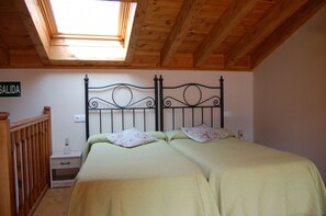 2 soveværelser, sengetøj