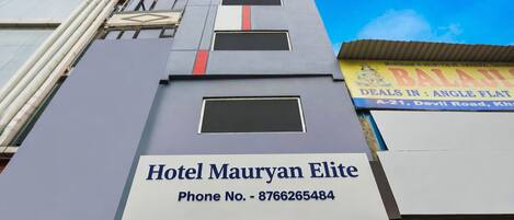 Fassade der Unterkunft