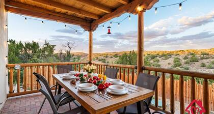 Hillside Haven Retreat *Hot Tub- A Placitas Irvie Home