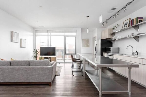 Departamento | Área de sala de estar | Smart TV, Netflix, Hulu y servicios de streaming