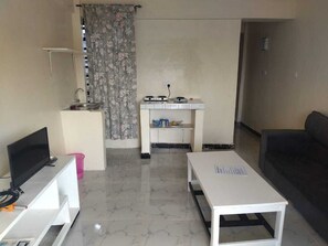 Living area - One Bedroomed apartment with serene views along Southern Bypass (Nairobi)