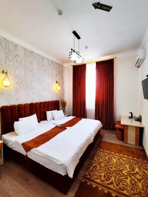 Standard Twin Room | Iron/ironing board, free WiFi - Asem Hotel (Nukus)