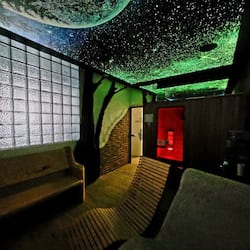 Steam room, body treatments, aromatherapy, hot stone massages