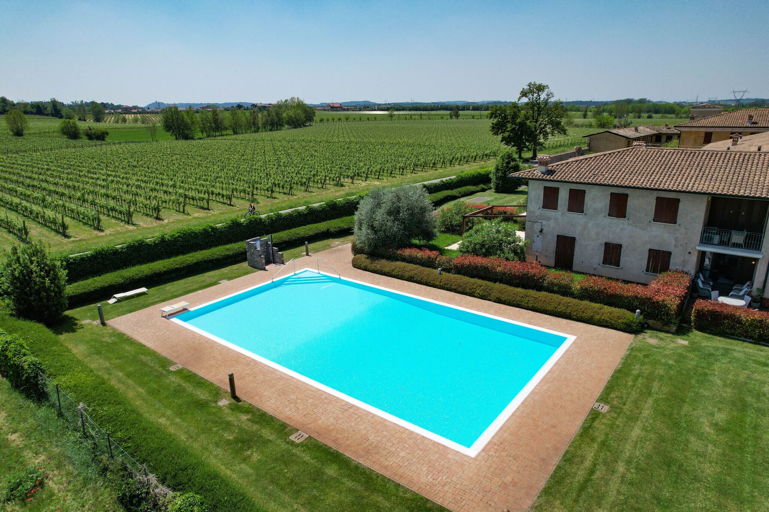 Alberca al aire libre 