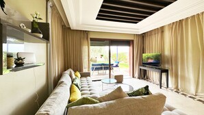 Luxury Apartment | Living area - Vizir Center Appart (Marrakech)