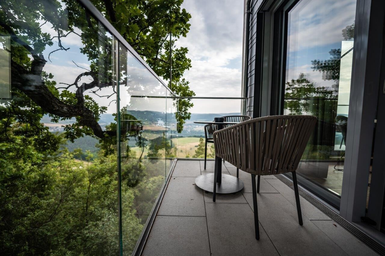 Exclusive Suite, 1 King Bed with Sofa bed, Slope side | Terrace/patio