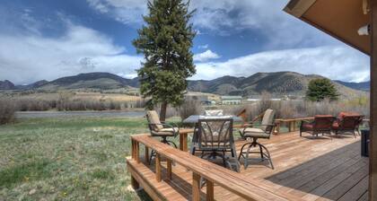 Riverfront Access | Pet Friendly | Expansive Deck w/Mtn Views | ATV's Welcome