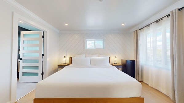 1 habitación y ropa de cama 