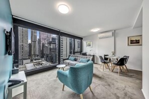 Living area - Pegasus Apart'Hotel (Melbourne)