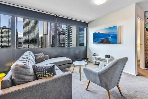 Living area - Pegasus Apart'Hotel (Melbourne)