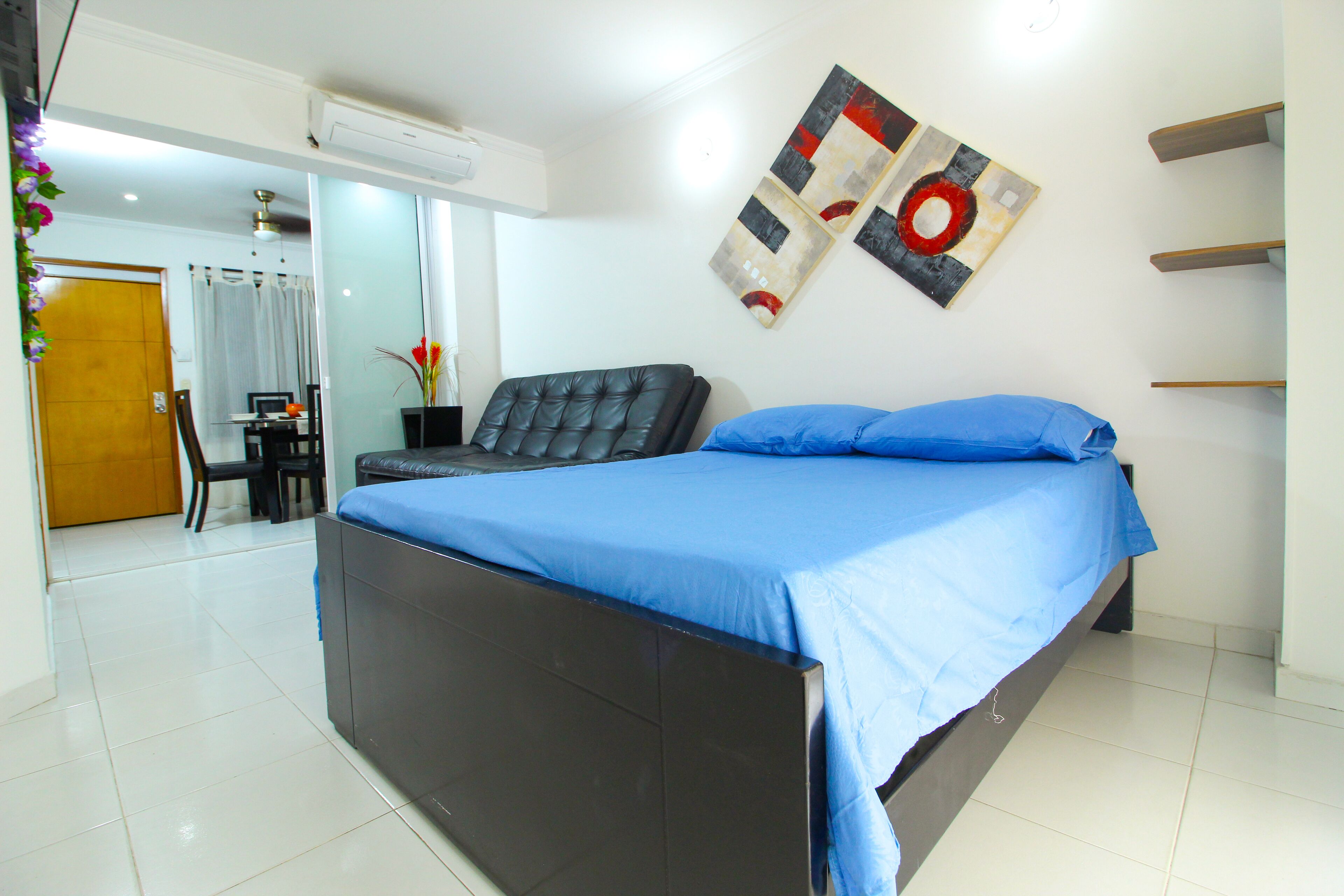 Estudio económico | Decoración individual, mobiliario individual, wifi gratis y ropa de cama