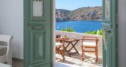 House in Symi with sea view