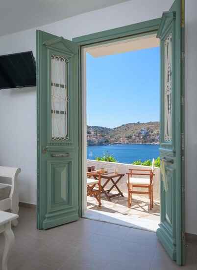 House in Symi with sea view