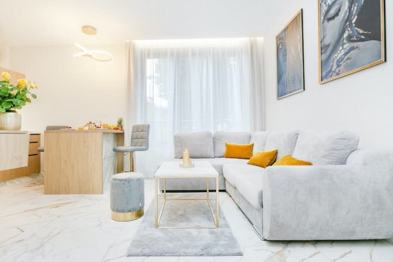 Área de sala de estar