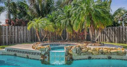 Pink Flamingo Island Oasis