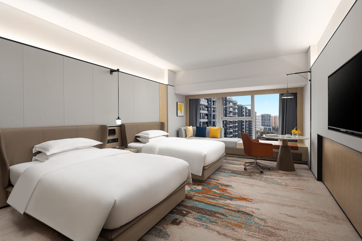 Chambre Premium, 2 lits doubles