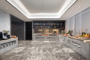 Desayuno buffet todos los días (CNY 118 por persona) 