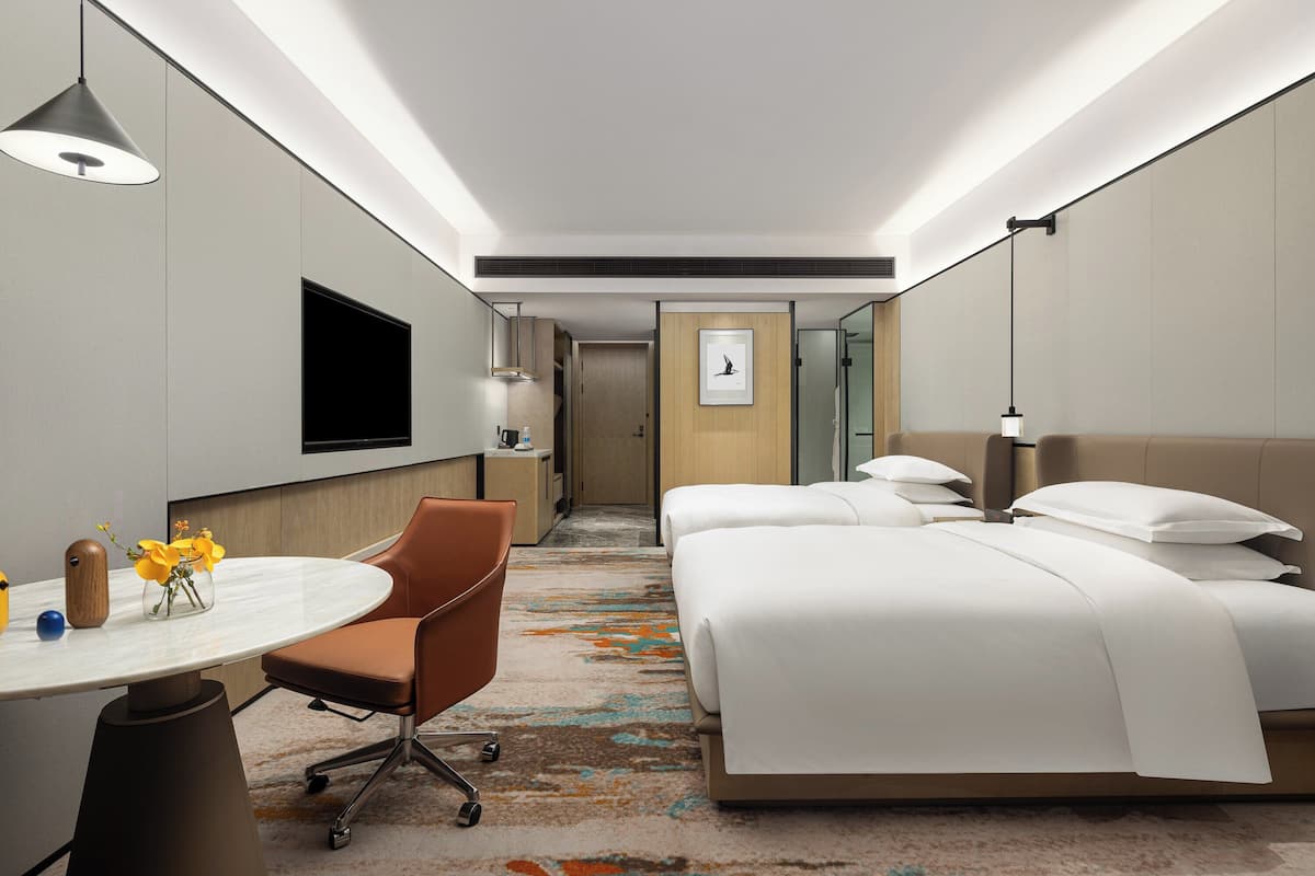 Standard Room, 2 Double Beds | Free WiFi