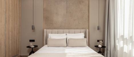 1 غرفة نوم ومكواة/لوح كي وواي فاي وملاءات أسرّة