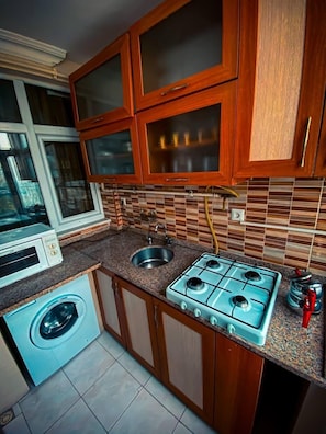 Economy Apartment | Private kitchen