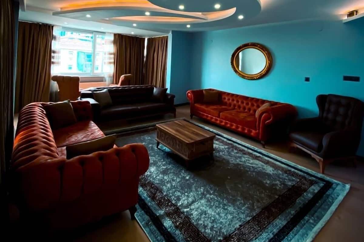 Penthouse panorámico, 2 habitaciones, vista al lago | 2 habitaciones y sábanas de algodón egipcio