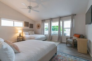 2 soverom, strykejern/-brett, wi-fi og sengetøy