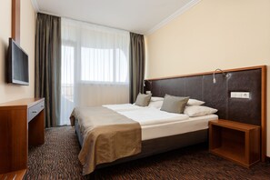 Standard Double or Twin Room | Minibar, in-room safe, desk, iron/ironing board - Hotel Eger & Park (Eger)