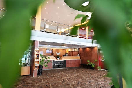 Reception. Hotel Eger & Park