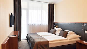 1 habitación, minibar, caja de seguridad en la habitación y escritorio
