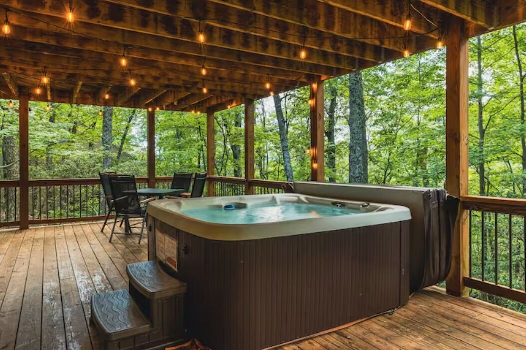 Bain à remous extérieur