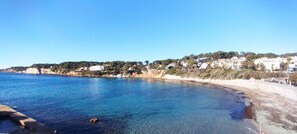 Beach nearby