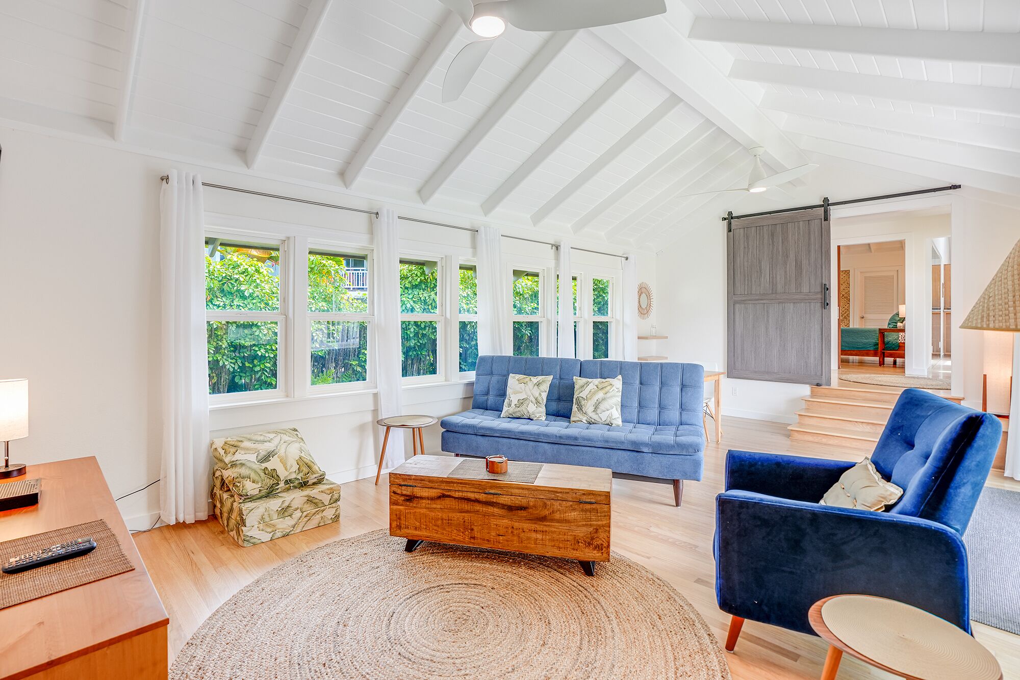 Smart TV, books, offices