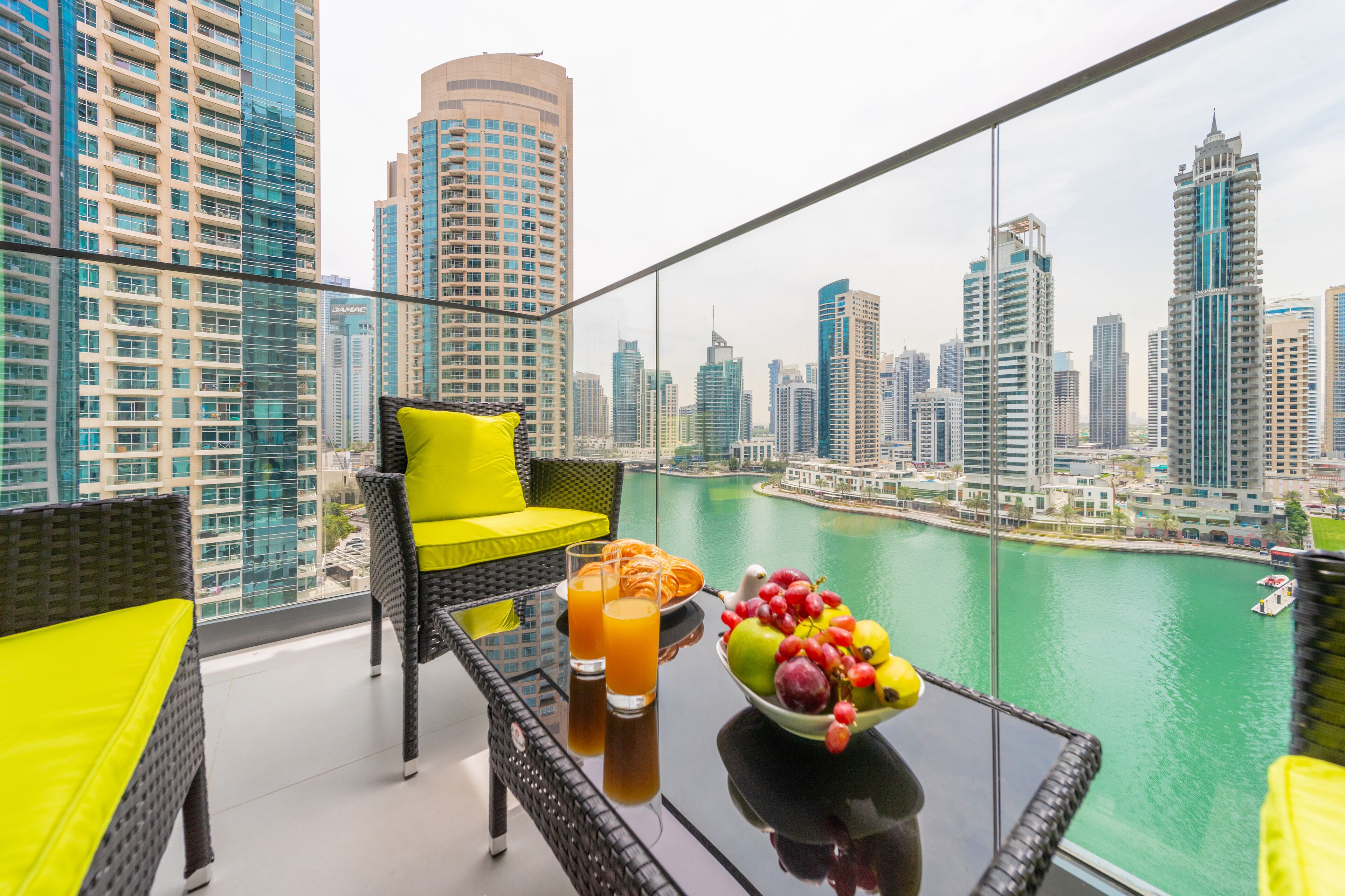 奢华公寓, 2 间卧室, 无烟房, 海滨景观 | 阳台