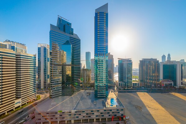 Premium Apartment, 1 Bedroom, Non Smoking, City View | Balcony view