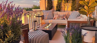 3bed -2bath Retreat Sleeps up to 9 w/Amenities+LargerTerrace+Bay Views+Office