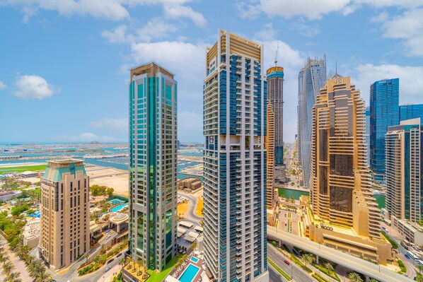 Appartement « Premier », 2 chambres, non-fumeurs, vue marina | Vue depuis le balcon