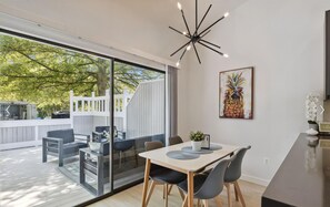 Dining - Pickleball Dream - All New, Modern Condo in Sea Colony. 10mins walk to the beach (South Bethany)