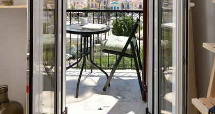 Apartment is located in Symis center