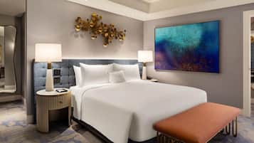 Seprai katun Mesir, seprai premium, bantalan ekstra lembut, dan minibar