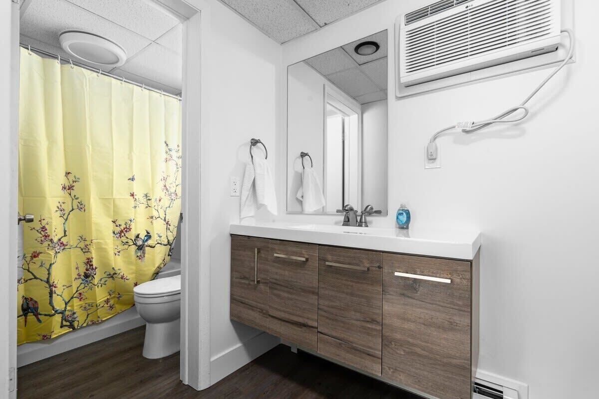 Bathtub, shampoo