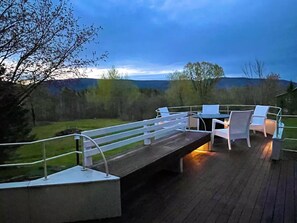 Terrace/patio - 7200 sf Villa & Barn on 4 Acre Manchester Estate (Manchester)