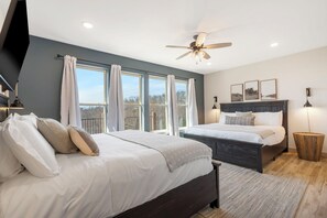 8 bedrooms, iron/ironing board, travel crib, free WiFi