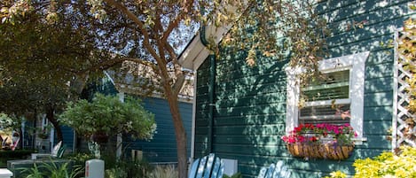 Cabane, vue jardin | Terrasse/Patio