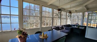 Beautiful lake view house