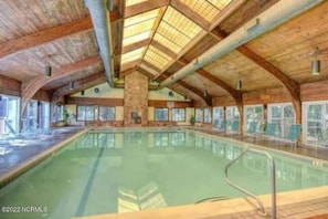 Indoor pool, outdoor pool