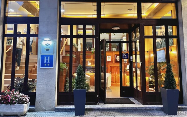 Fachada de la propiedad