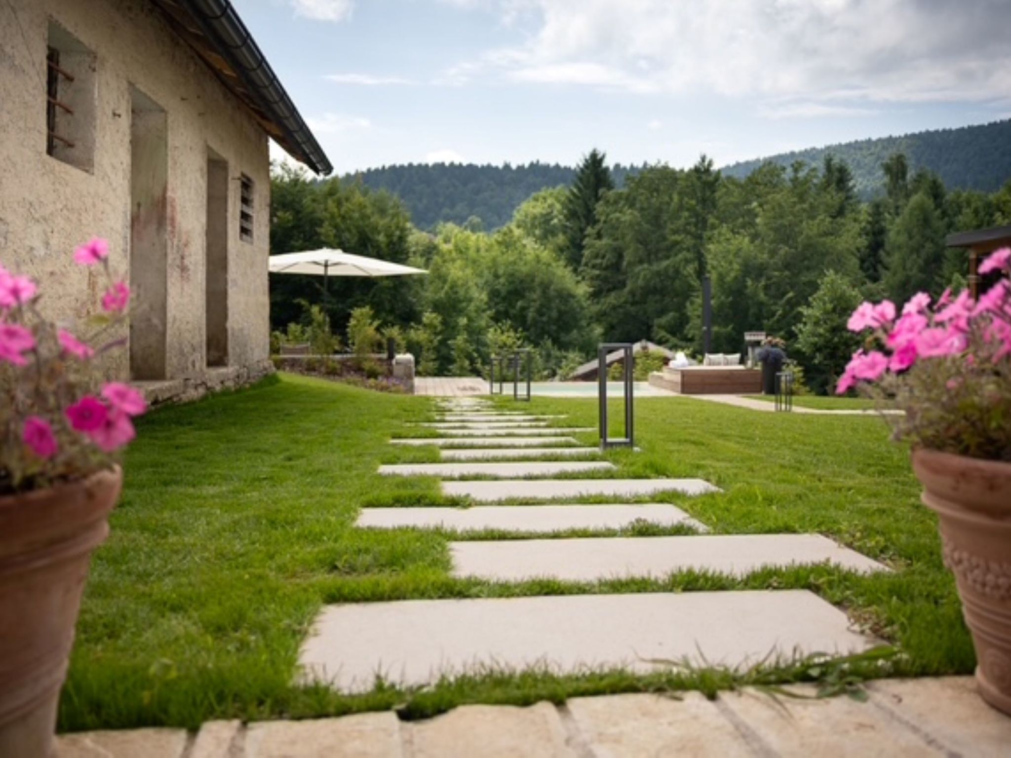 Enceinte de l’hébergement