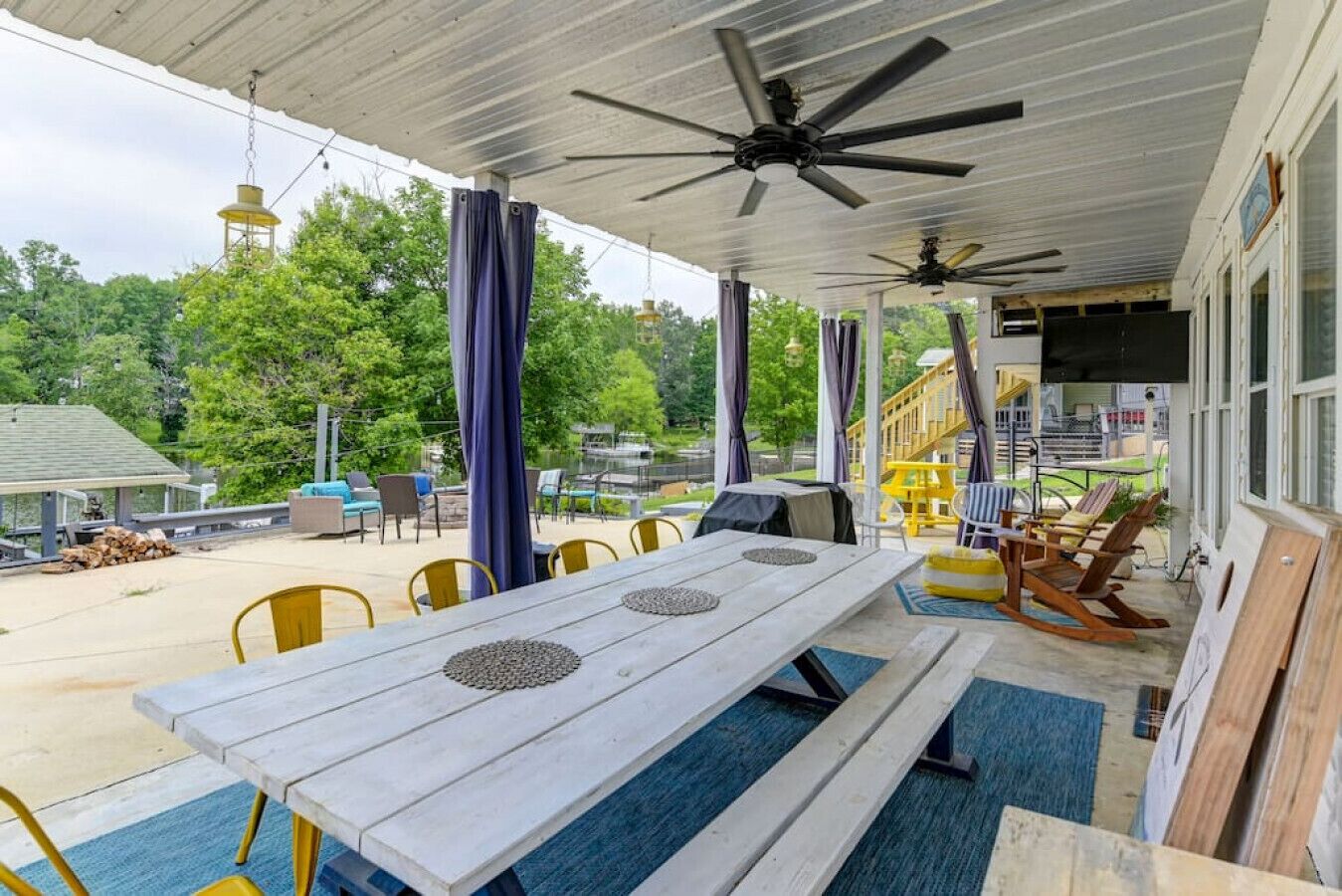 Udendørs spisemuligheder