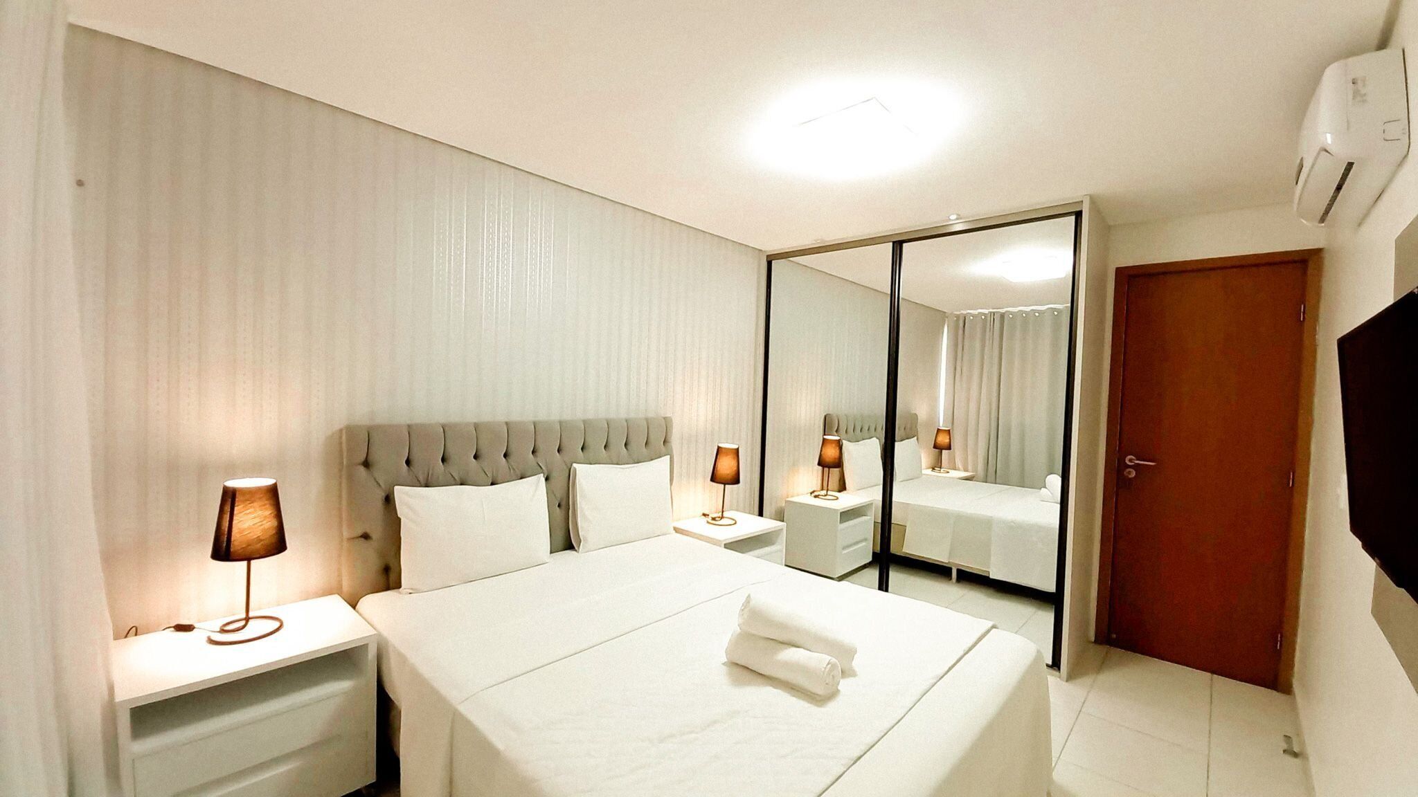 Apartamento conforto | Individualmente mobiliados, Wi-Fi de cortesia