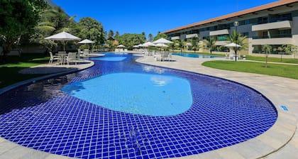 Flats à beira-mar no Carneiros Beach Resort